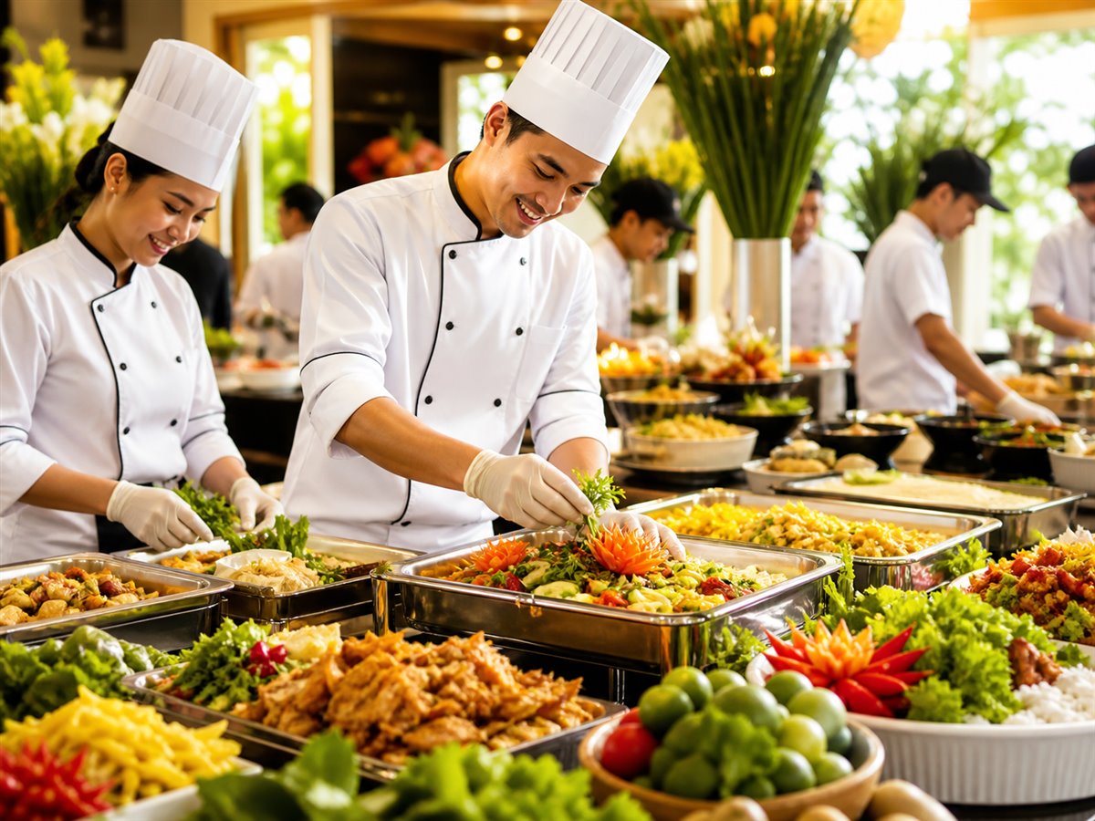 Layanan food supply untuk catering