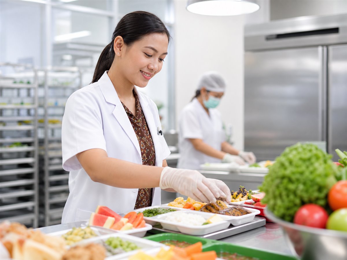Layanan nutrisi dan food supply untuk hospital