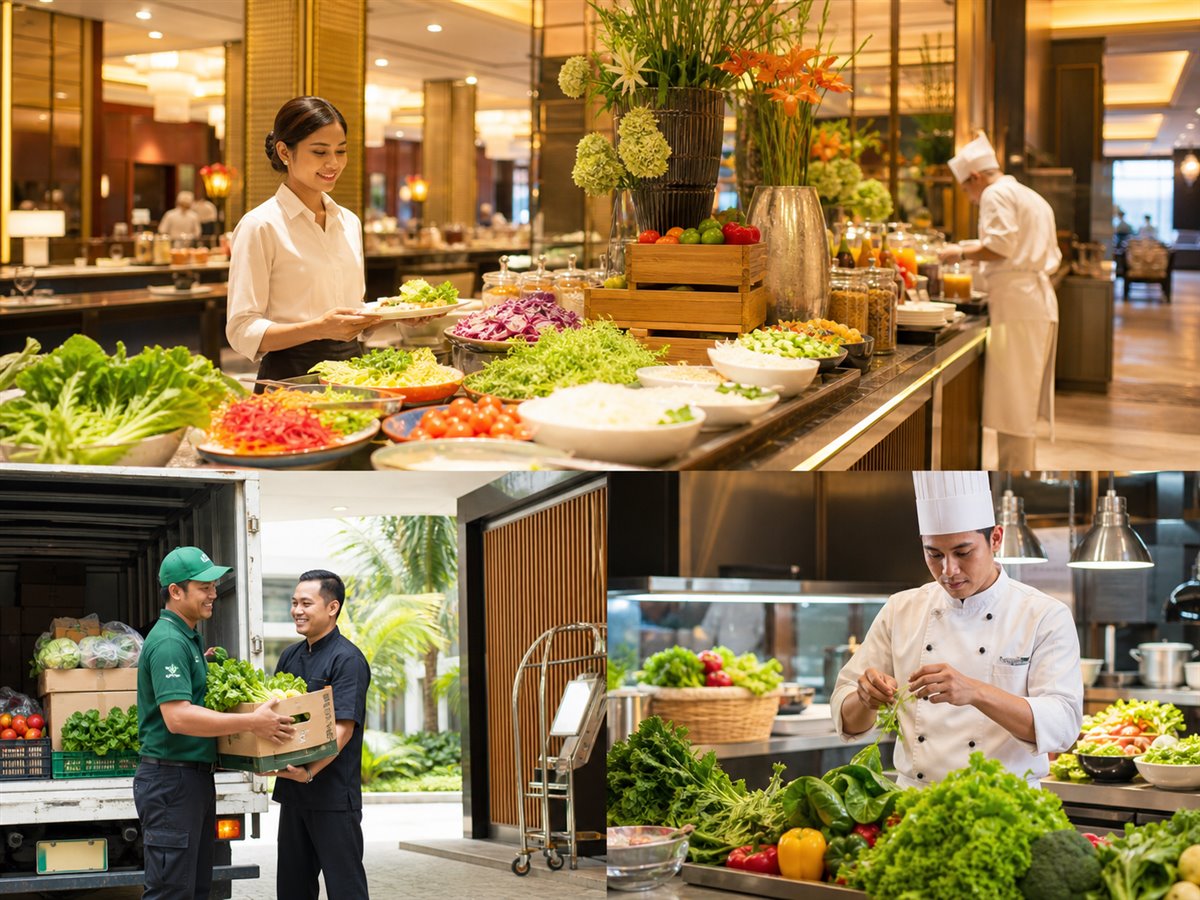 Layanan food supply untuk hotel